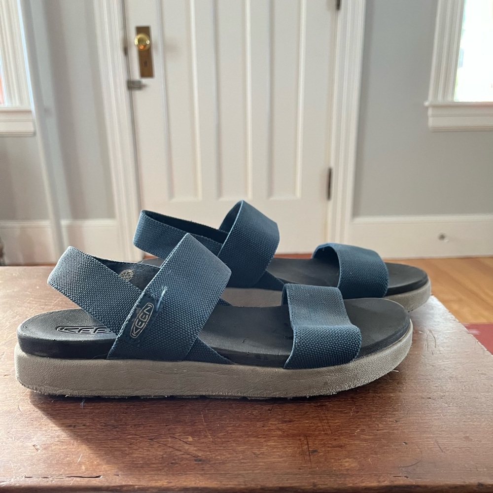 Elle blackstrap Keen sandals navy